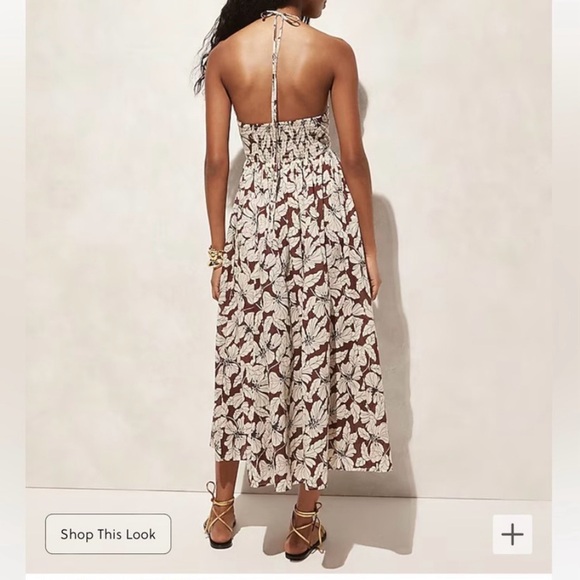 NWT J Crew Floral Print Dress - Picture 3 of 4